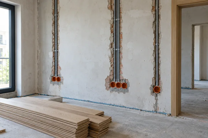 Inspiracja: przygotowanie instalacji i stolarki w mieszkaniu